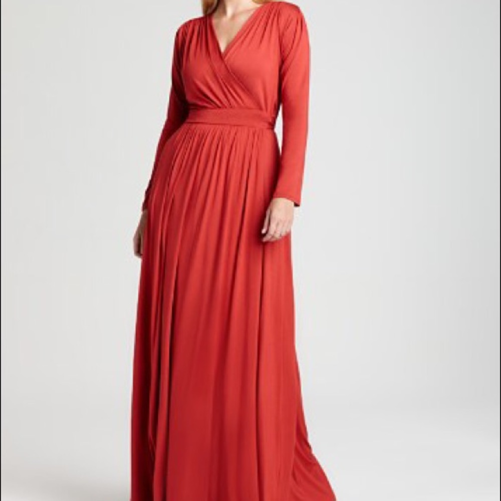 Elm green Rachel Pally “Rocio” wrap maxi NWOT